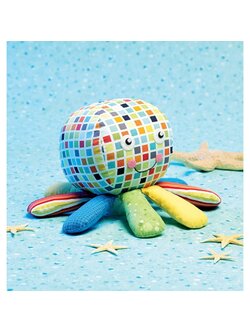 แพทเทิร์นตุ๊กตาหมึกยักษ์ แพทเทิร์นสำหรับงานตัดเย็บ มีเผื่อเย็บให้แล้ว ตัดผ้าเท่าแพทเทิร์นได้เลย