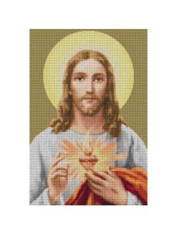 Pinn พระเยซู (ภาพสี-มีรัศมี)