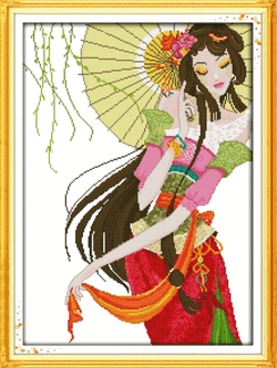 ชุดปักจีน Dancing Girl