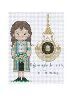 Pinn Congratulations หญิง ราชมงคล