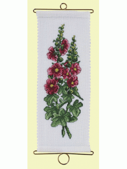 Pemin ชุดปัก Hollyhock (พร้อมที่แขวน)