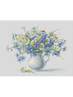 Luca-S Cornflowers and camomiles