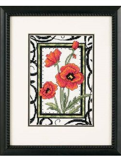 Dimensions ชุดปัก Blooming Poppies