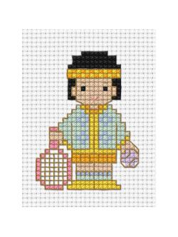 Pinn ถุงกระจุกกระจิก หนูน้อยเล่นเทนนิส