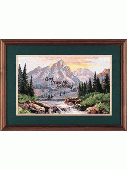 Dimensions ชุดปัก Needlepoint Serenity Mountain