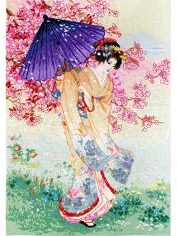 Letistitch ชุดปัก Cherry Tree of Dreams