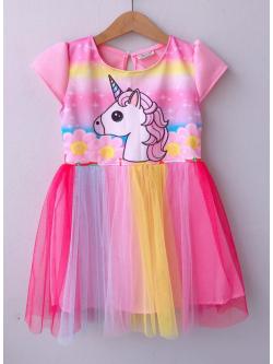 แพทเทิร์นตัดเดรสแขนหมวก กระโปรง 2 ชั้น