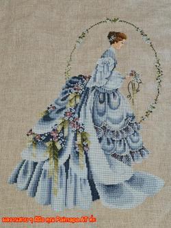 Lavender & Lace ผังลาย The Bride