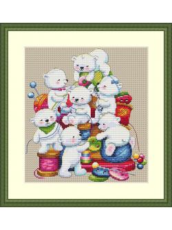 Merejka ชุดปัก Little Helpers