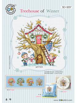 Soda ผังลาย Treehouse of Winter