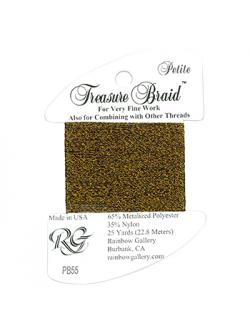 Rainbow Gallery Treasure Braid Petite : Brass