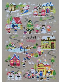Soda ชุดปัก Santa's Village 1