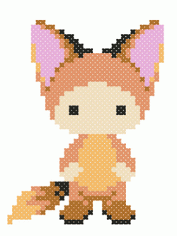 Nattee ชุดปัก Red Fox