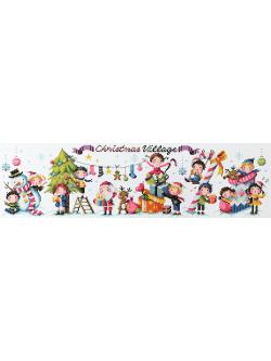 Soda ชุดปัก Christmas Village