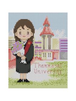 Pinn Congratulations หญิง ม.ธรรมศาสตร์