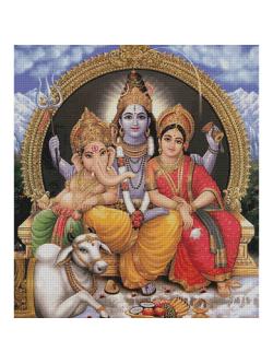 Pinn พระศิวะ พระแม่อุมาและพระพิฆเนศ