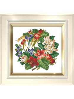 EMS ผังลาย Floral Symphony