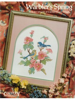 Country Cross Stitch ผังลาย Warbler's Spring