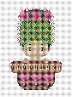 Pinn ชุดปักลูกปัด แคคตัสทรงสูง