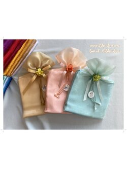 ผ้าแพรอย่างดียี่ห้อ Bless แพ็คถุงผ้าแก้ว ขนาด 60*72 นิ้ว