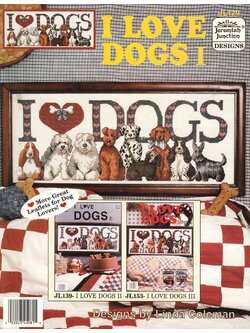 Jeremiah Junction ผังลาย I love dogs 1