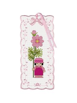 Pinn Bookmark หนูน้อยดอกคอสเมอส์