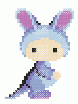 Nattee ชุดปัก Kangaroo