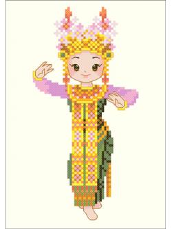 Nattee ชุดปัก ระบำบาหลี