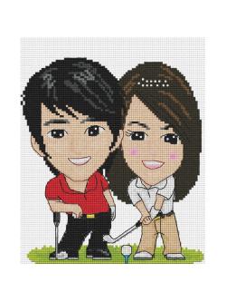 Pinn นักกอล์ฟคู่ขวัญ