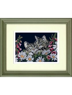 Dimensions ชุดปัก Kittens in Spring