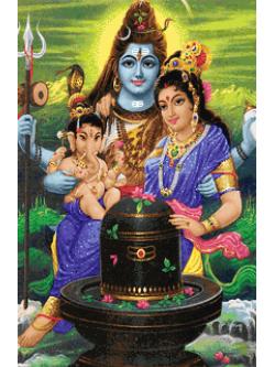 Pinn พระศิวะ พระแม่อุมาและพระพิฆเนศ