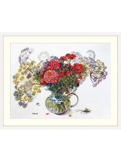 Merejka ชุดปัก Zinnia and Dill