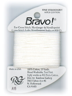 Rainbow Gallery Bravo Multicolored : White