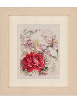 Vervaco ชุดปัก Bouquet with Rose