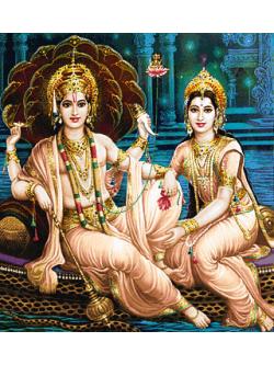 Pinn พระนารายน์และพระลักษมี