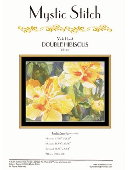 Mystic Stitch ผังลาย Double Hibiscus
