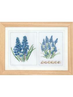 Thea Gouverneur ชุดปัก Blue Flower