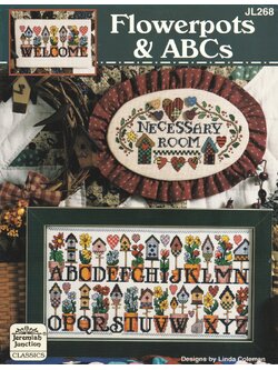 Jeremiah Junction ผังลาย Flowerpots & ABCs