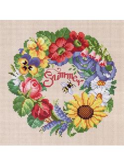 EMS ผังลาย Summer Wreath