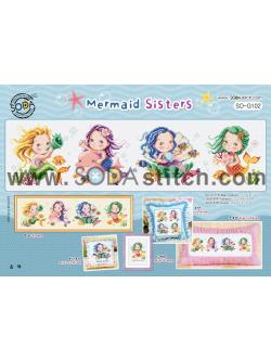Soda ผังลาย Mermaid Sisters