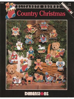 Dimensions ผังลาย Country Christmas