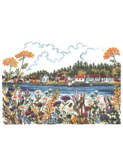 Eva Rosenstand ชุดปัก Lake Home