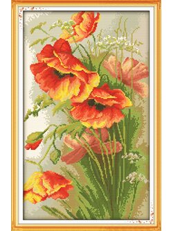 ชุดปักจีน Poppy