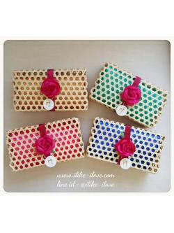 ผ้าแพรขนาด 60*80 นิ้วแพ็คกล่องโปร่ง