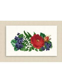 EMS ผังลาย Rose Motif