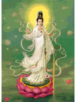 Pinn เจ้าแม่กวนอิมประทับยืน(ภาพใหญ่)