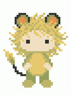 Nattee ชุดปัก Lion