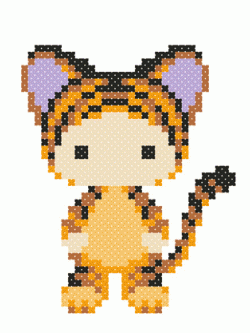 Nattee ชุดปัก Tiger