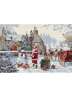 Luca-S ชุดปัก Santa's Cottage