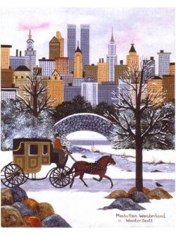 Heaven and Earth ผังลาย Manhattan Wonderland